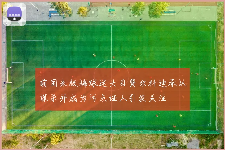 前国米极端球迷头目费尔科迪承认谋杀并成为污点证人引发关注