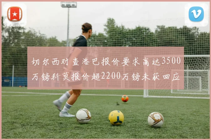 切尔西对查洛巴报价要求高达3500万镑科莫报价超2200万镑未获回应